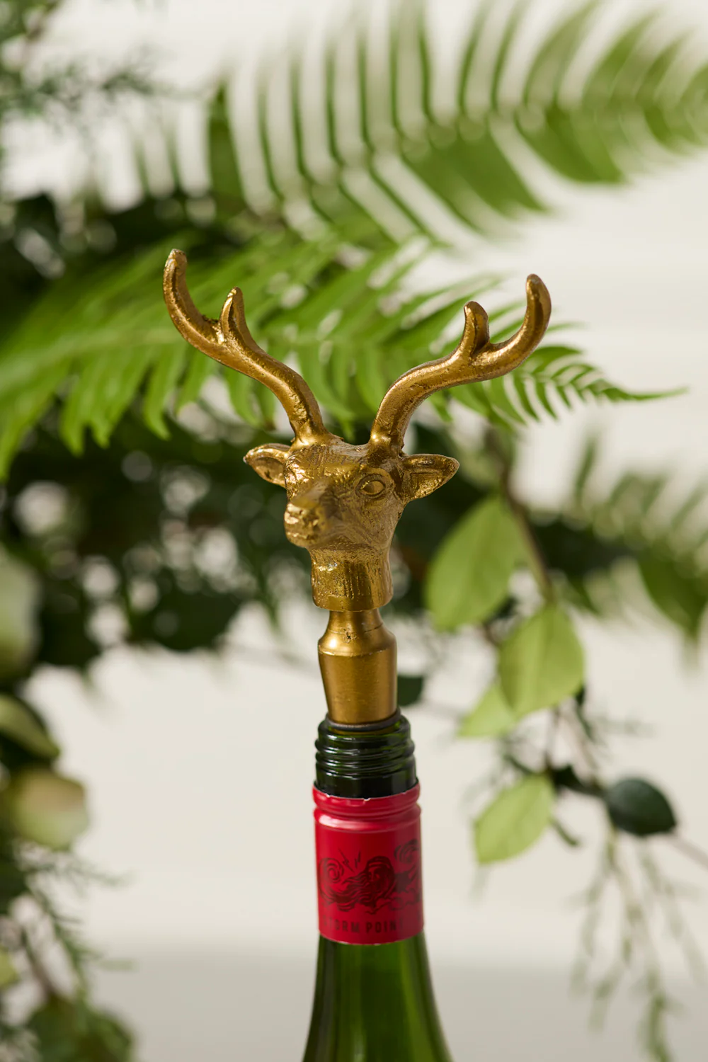 Winter Woods Bottle Stopper Set of 8 By Accent Decor - Image 9