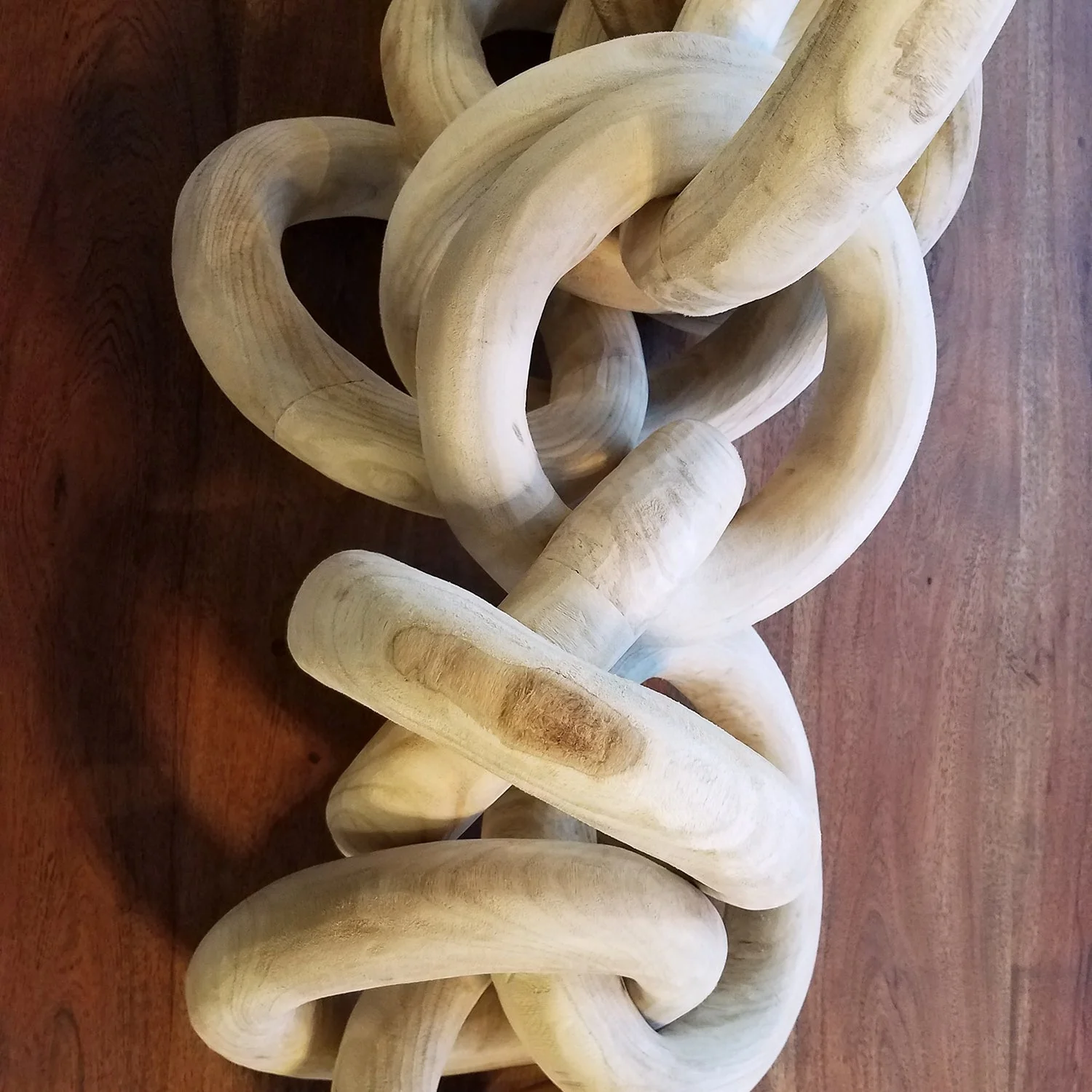 Wood Chain, 8 Link By Gold Leaf - Image 7