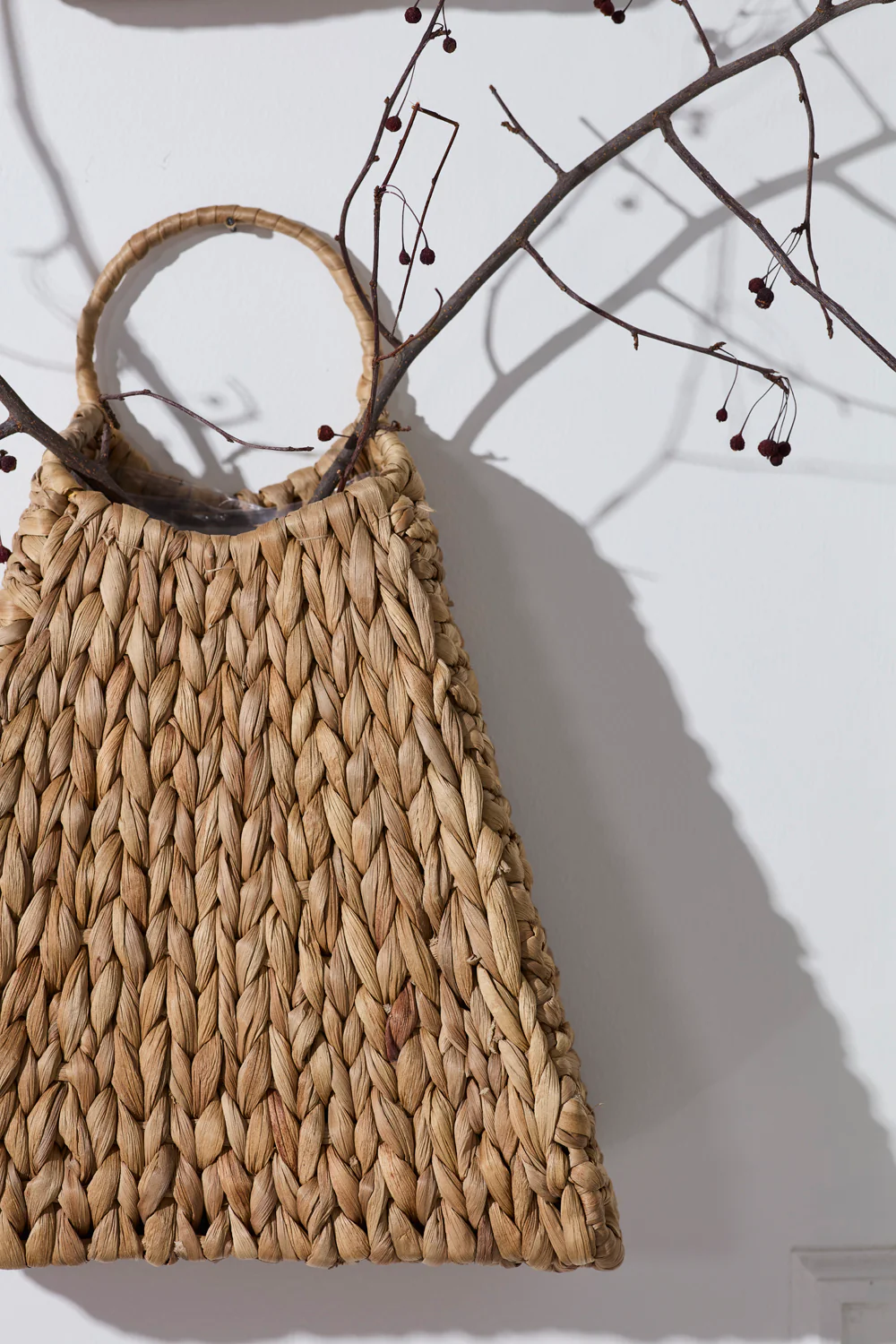 Woven Wall Basket Set of 4 By Accent Decor - Image 2