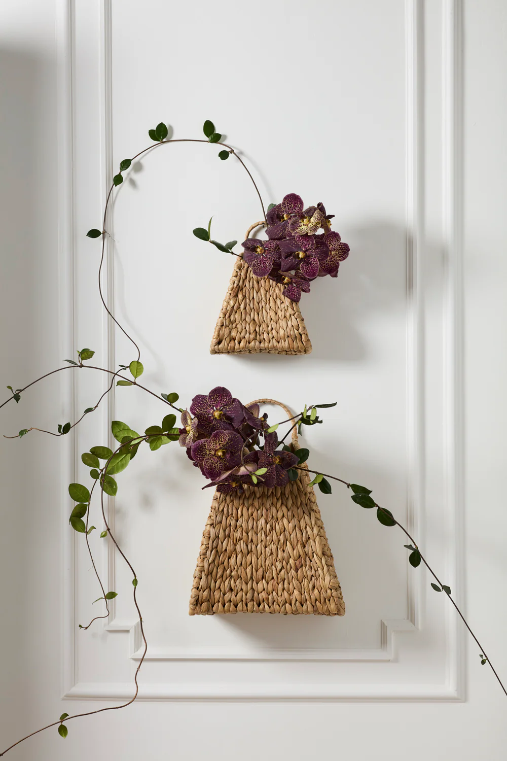 Woven Wall Basket Set of 4 By Accent Decor - Image 5