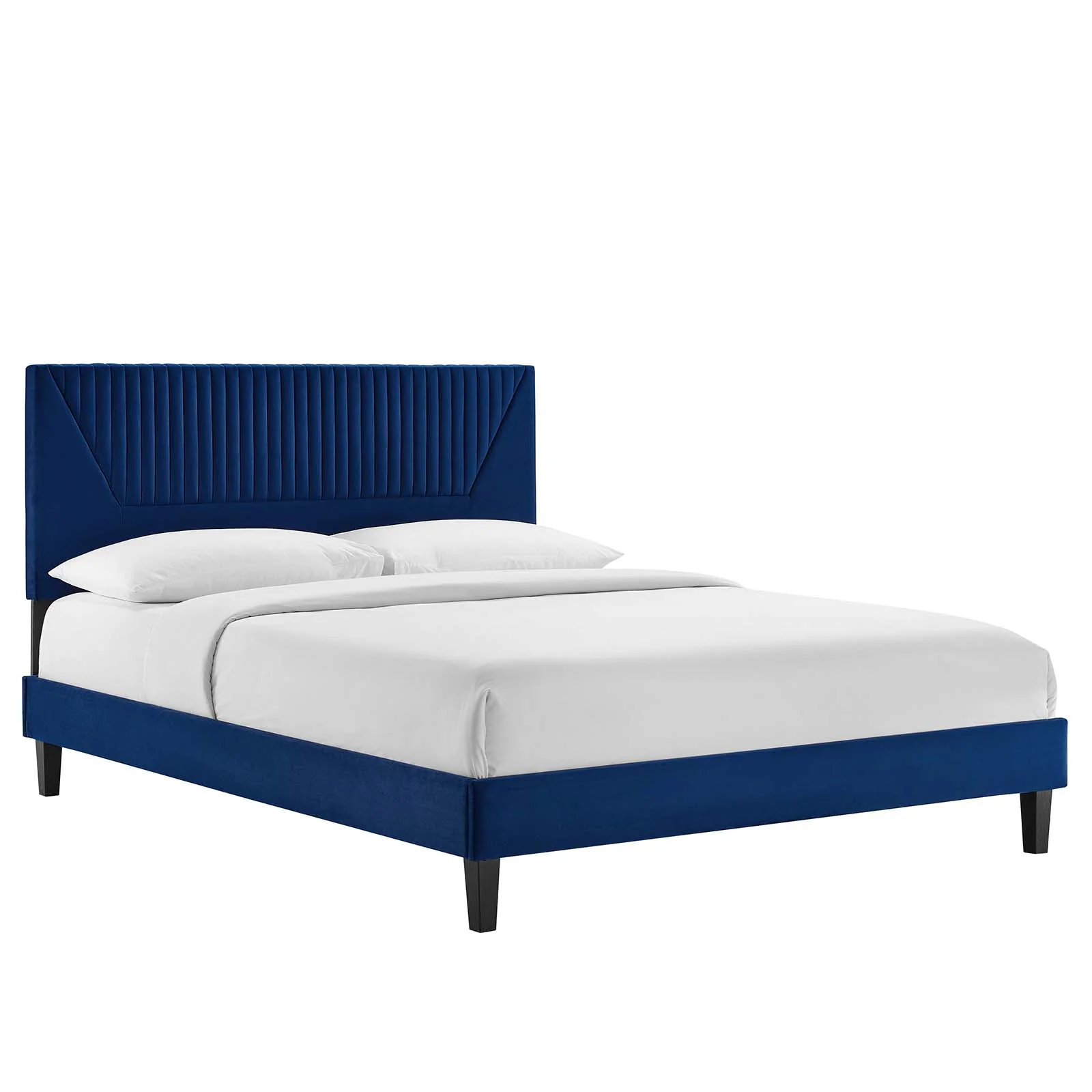Yasmine Channel Tufted Performance Velvet Full Platform Bed By Modway - MOD-7000 - Image 17
