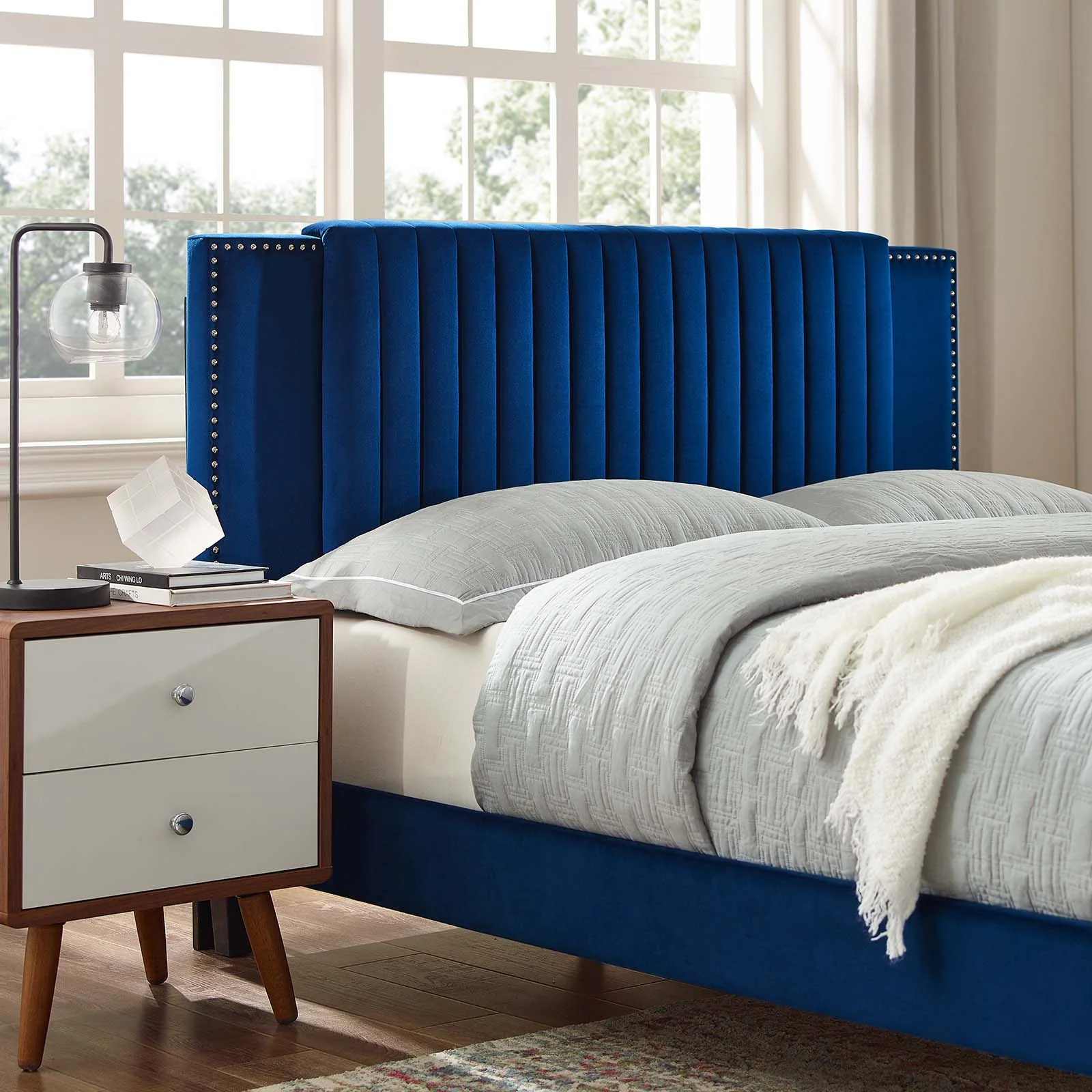 Zahra Channel Tufted Performance Velvet Twin Platform Bed By Modway - MOD-6986 - Image 23