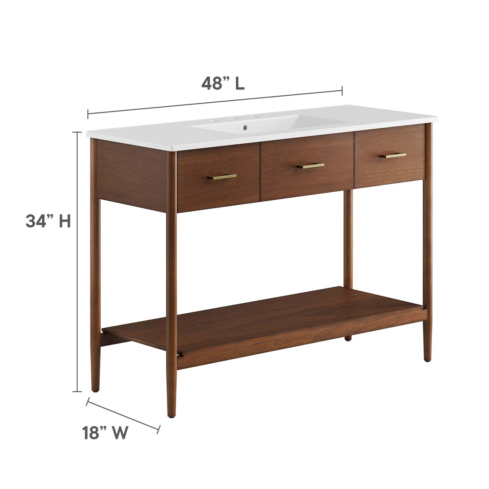 Zaire 48" Single Sink Bathroom Vanity By Modway - EEI-6824 - Image 18