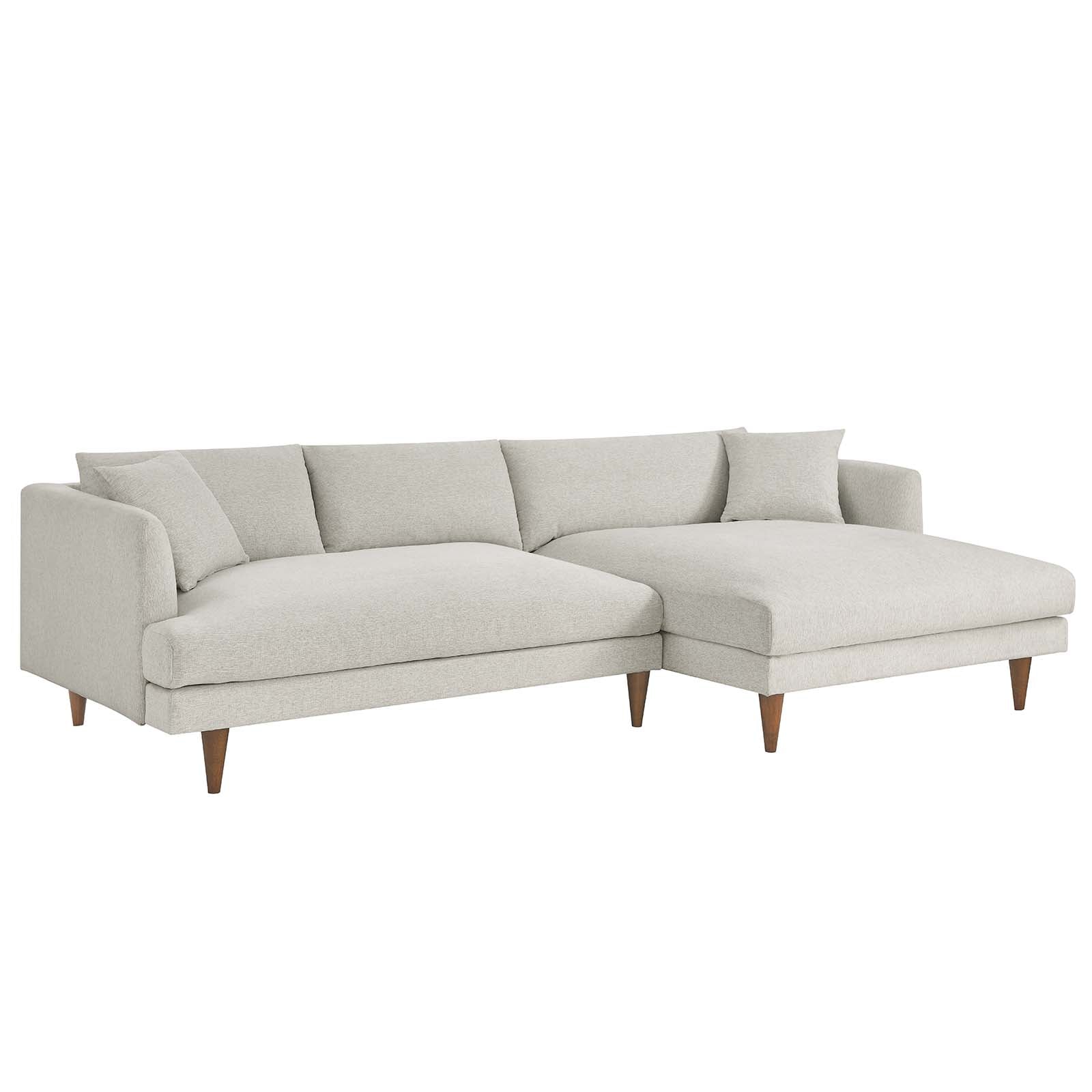 Zoya Right-Facing Down Filled Overstuffed Sectional Sofa By Modway - EEI-6612 - Image 7