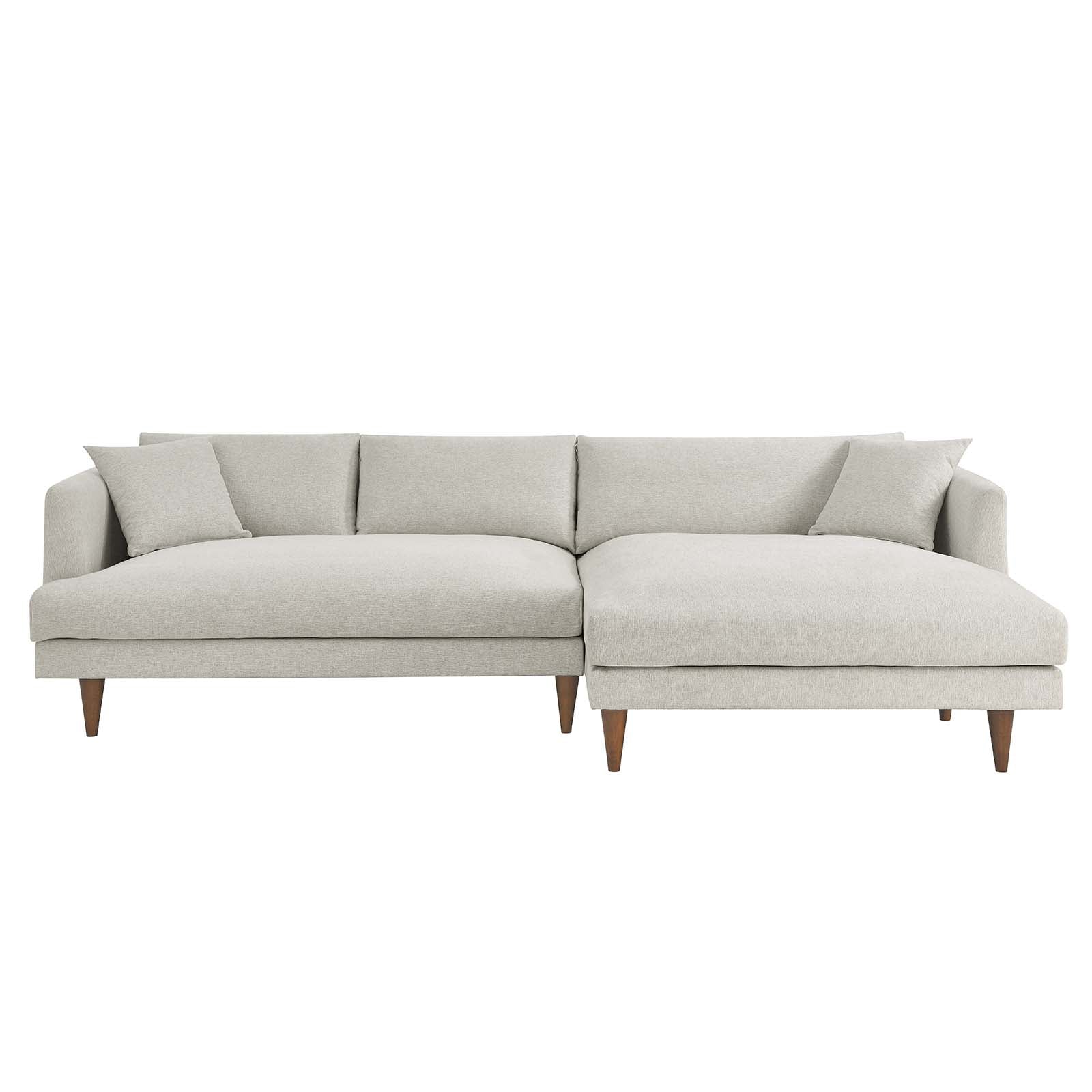 Zoya Right-Facing Down Filled Overstuffed Sectional Sofa By Modway - EEI-6612 - Image 8